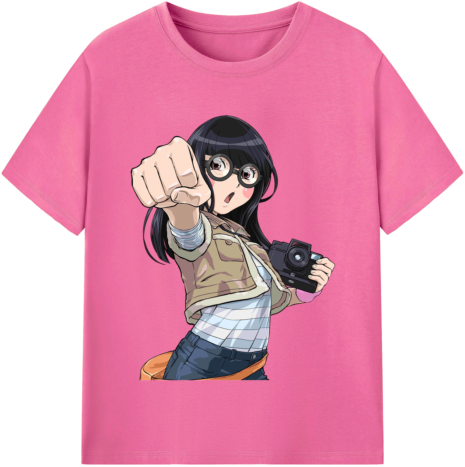 （画像用） 遊☆戯☆王 Yu-Gi-Oh! レディースカジュアルプリントTシャツ（綿100％）